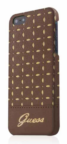 Guess Leather Case Brown